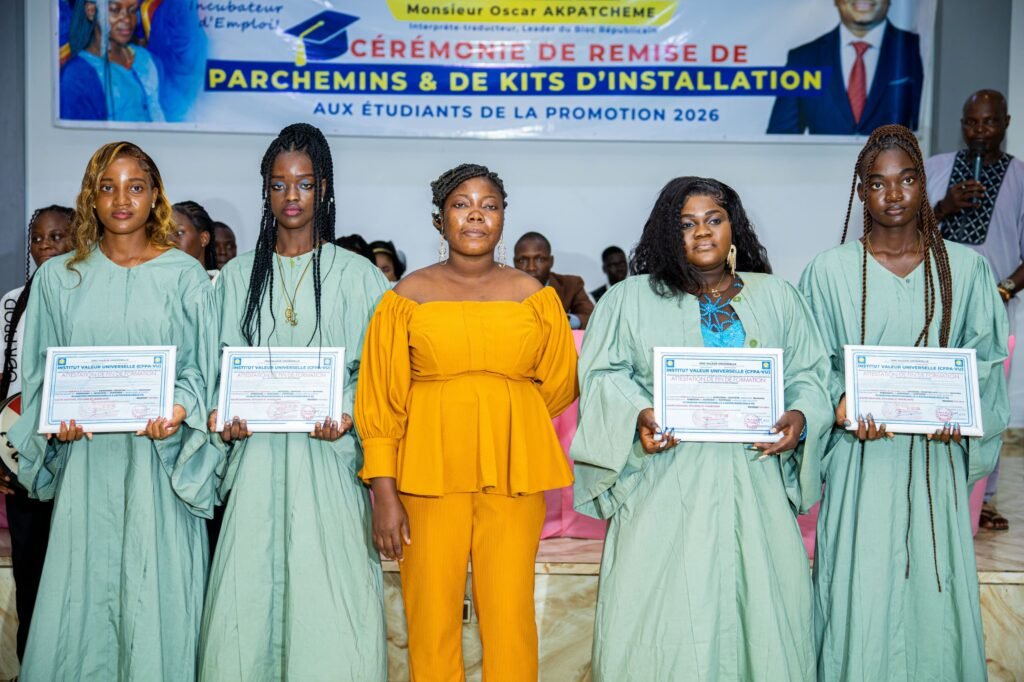 f7cd378ca69c4d61af21ddae11ed8e0d-1024x682 Promotion 2026 de l’IFP Valeur Universelle: 70 jeunes formés pour créer de l’emploi plutôt que d’en chercher